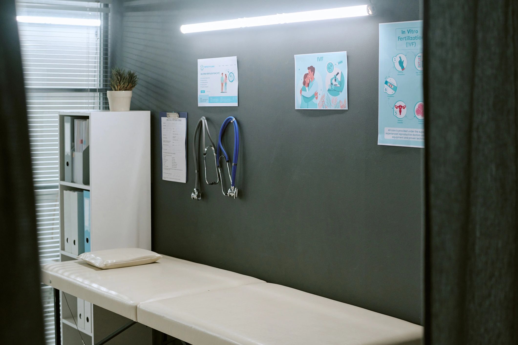 Slimming treatment room
